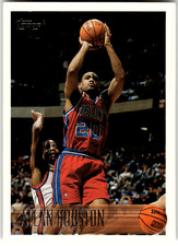 1996-97 Topps #28 ALLAN HOUSTON Detroit Pistons