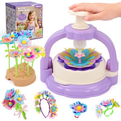 Craft Kits for Kids 4-8 Year Old Girls DIY Flower Making STEM IQBOX 4-6 Toys