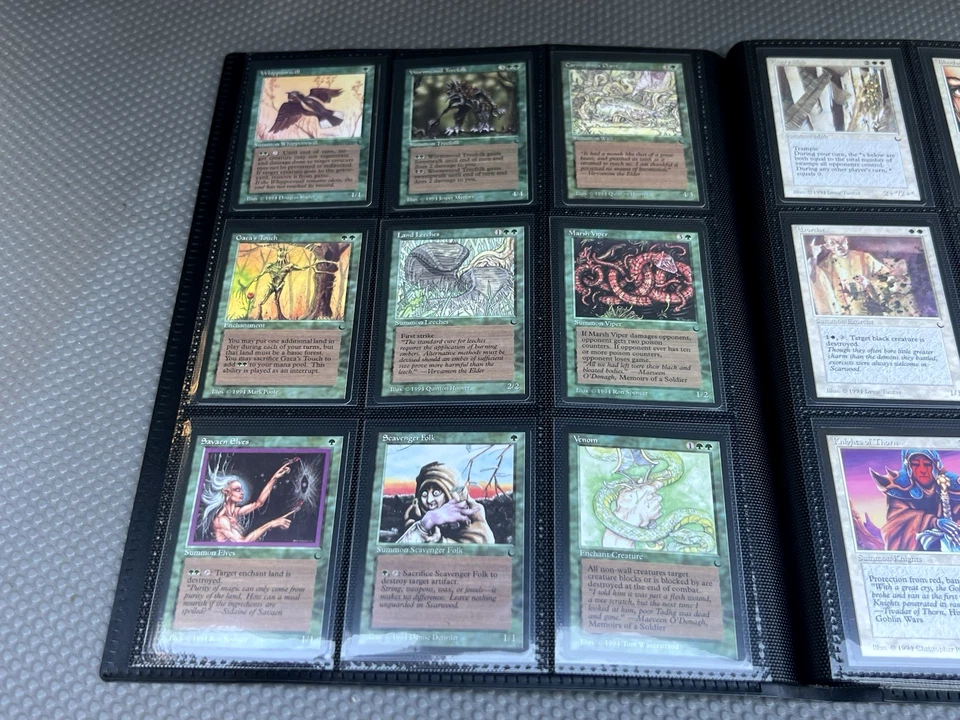 1994 Magic The Gathering The Dark Complete Set Unplayed Blood Moon Goblin Wizard - Image 4 of 4