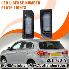 For Mistubishi ASX/Outlander Sport 2011-19 6000K LED Rear Number Plate Light 2X