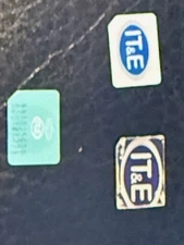 Used IT&E sim card usa for activation bypass/testing only (Nano Sim)