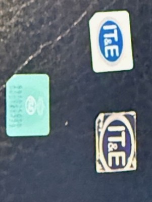 Used IT&E sim card usa for activation bypass/testing only (Nano Sim)