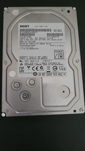 Disque Dur 3''5 HGST Ultrastar 3To SATA III 