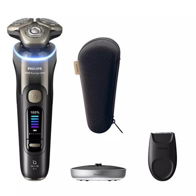 Philips i9000 Prestige Ultra Elektrischer Nass- & Trockenrasierer mit SkinIQ Pro
