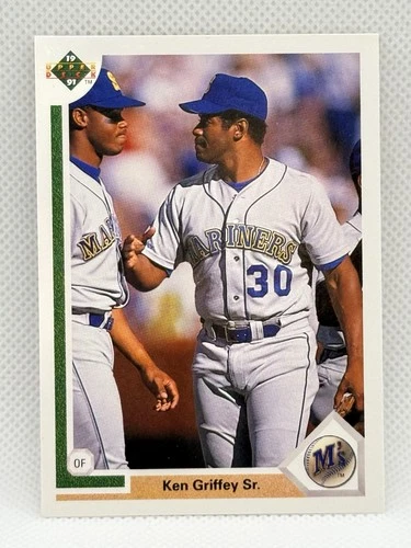 Ken Griffey Jr 13-Card Lot Upper Deck Topps Bowman Fleer Donruss HOF Family