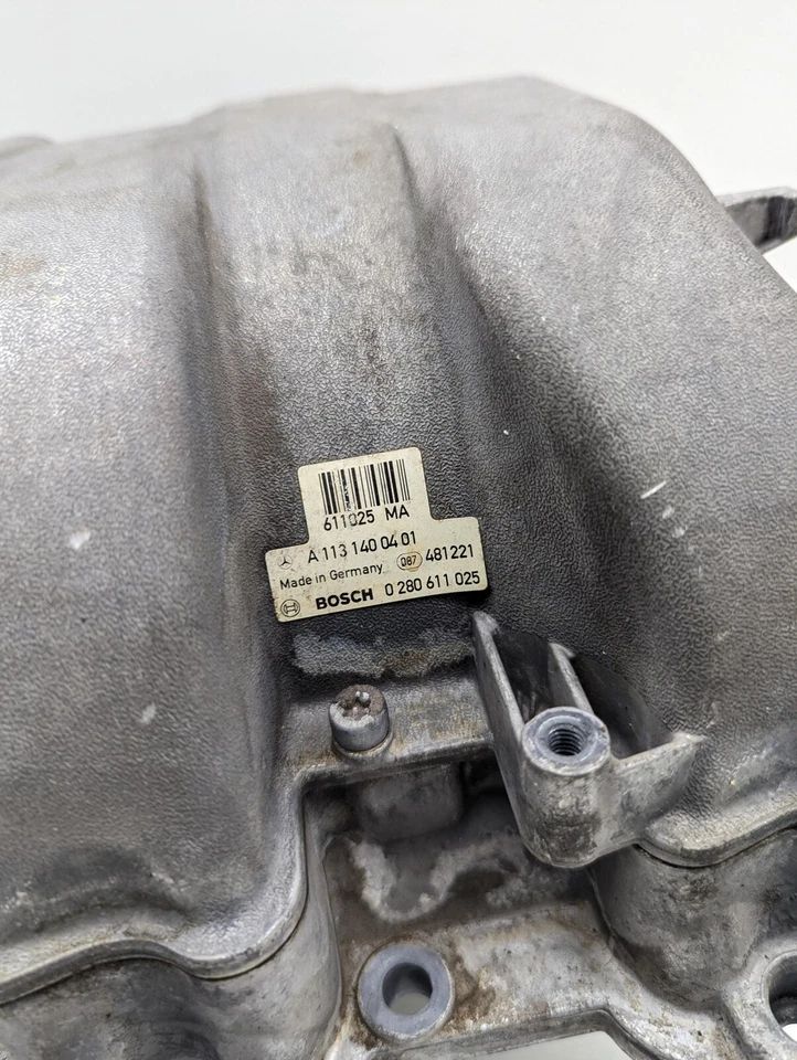Colector de admisión de aire del motor Mercedes R230 SL500 CL55 AMG 1131400401 OEM✅ Foto 2 de 4