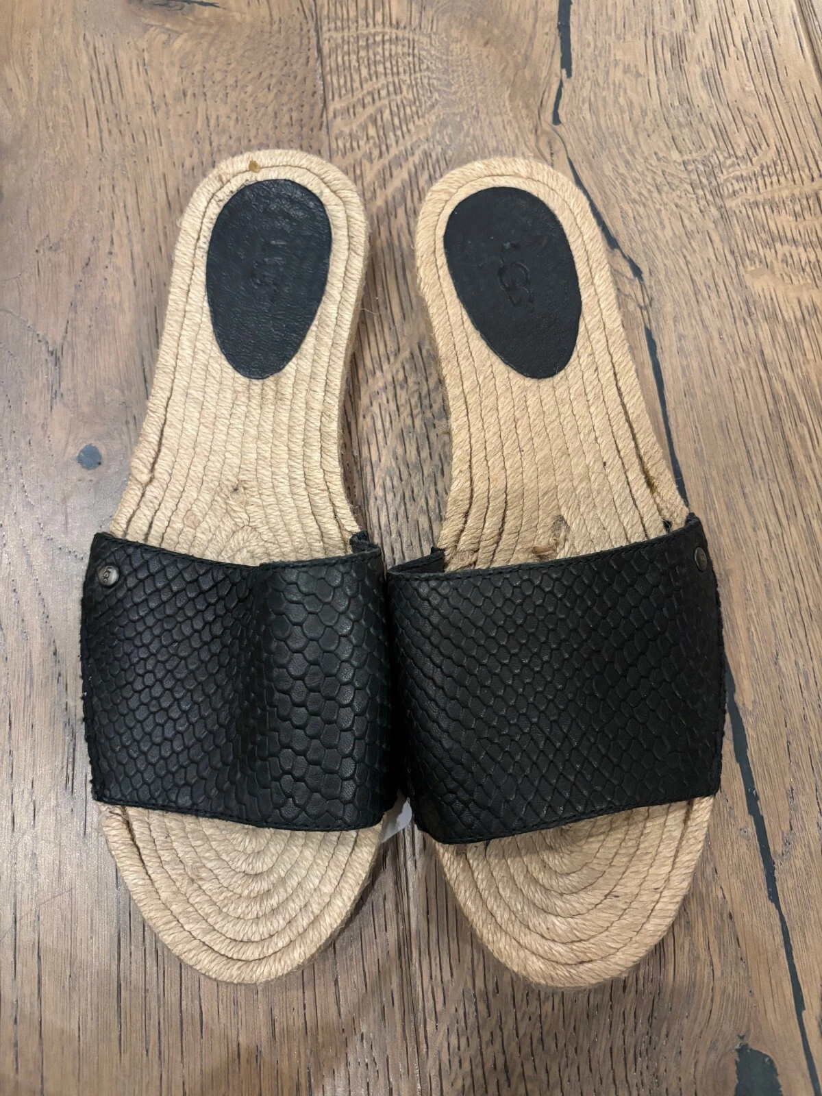 Sandali UGG Australia 1011192 Espadrilla in iuta ciliegia esotica taglia 8