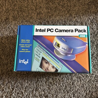 Intel PC Camera Pro Pack ICP3 USB Web Cam w/Bonus Software/Open Box