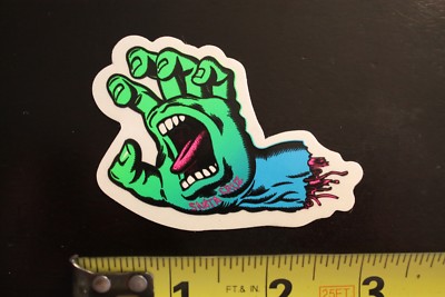 SANTA CRUZ Skateboards Screaming Hand Logo Neon Fade Retro