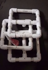 3 Clone Machine Bucket Manifold Kits Hydroponic 64 System w/ Risers 360 Lot of 3