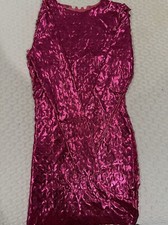 Pink Long Sleeve Cocktail Dress