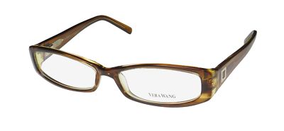 VERA WANG V120 EYEGLASS FRAME/GLASSES NARROW LENSES TRENDY PREMIUM SEGMENT RARE
