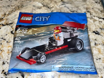 LEGO CITY: Dragster (30358) Retired Polybag NEW Unopened Bag