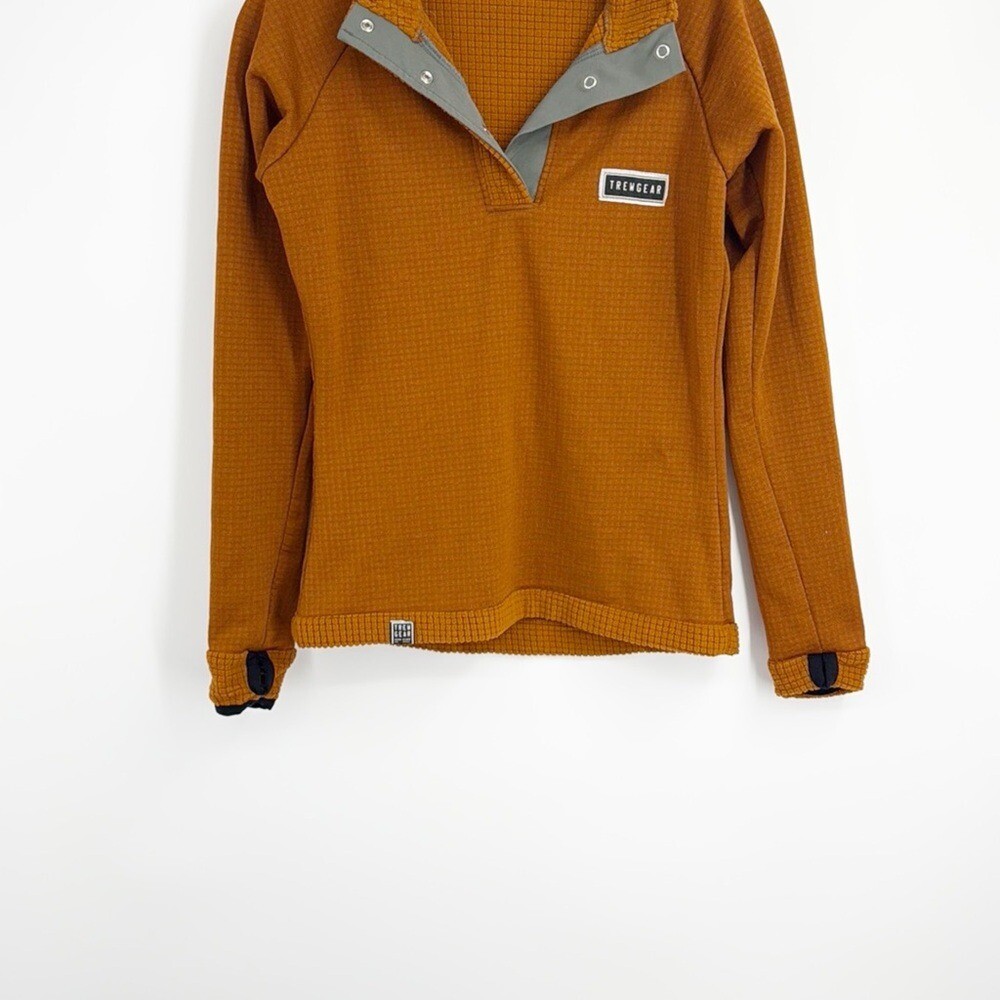Trew Gear Vaporizer Mid Layer Burnt Orange Woman's Small