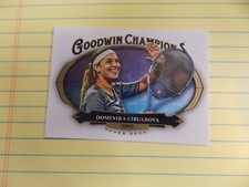 2020 Upper Deck Goodwin Champions Horizontal #84 Dominika Cibulkova Tennis