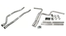 Dynomax Performance Dual Pipe Kit Fits Chevrolet Suburban K10 / K20 / V10 / V20