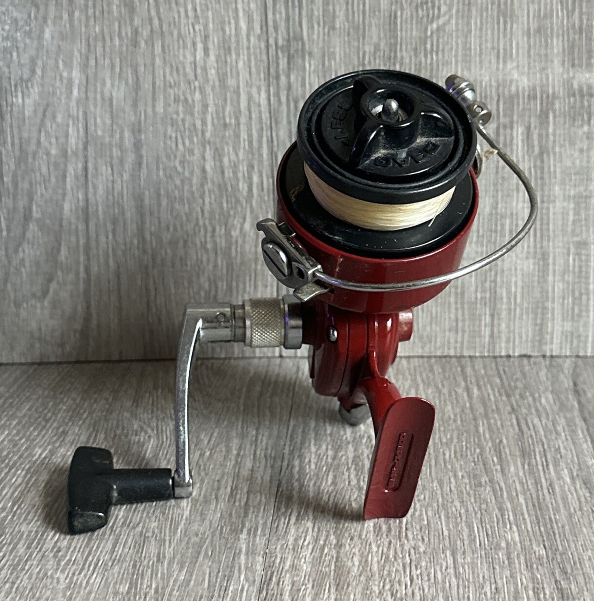 リール OLYMPIC 100m/m HIGH SPEED Vtg Olympic 520 Spinning Fishing Reel-Japan Ambidextrous High