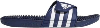 adidas Adult Unisex Adissage Sandal Run Dark Blue/White/Dark  display picture 1