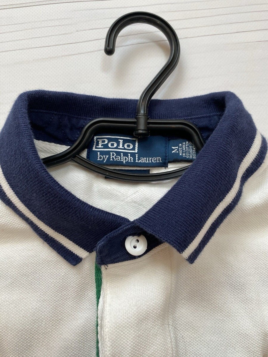Vintage Polo Ralph Lauren Mercer Club y2k rugby polo t shirt