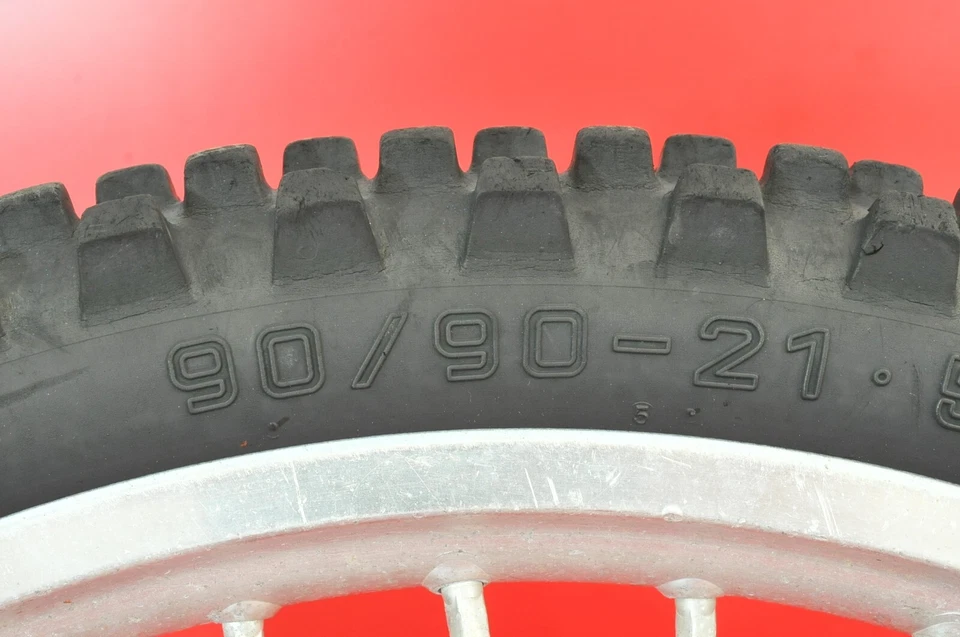 Yamaha YZ250 YZ 250 WR250 1992-96 conjunto completo de buje de llanta de neumático de rueda delantera Foto 4 de 4