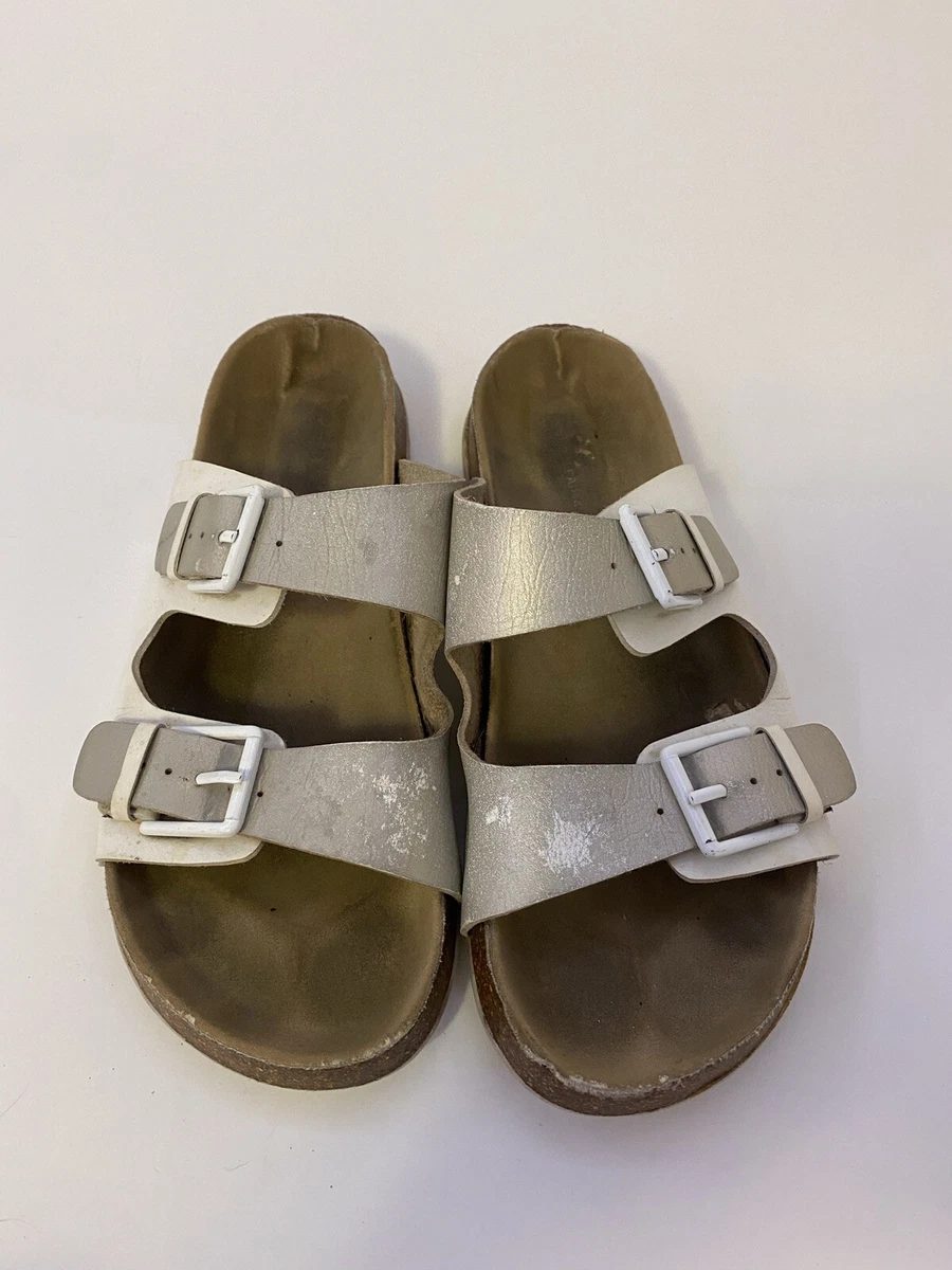 Aeo strappy best sale slide sandals