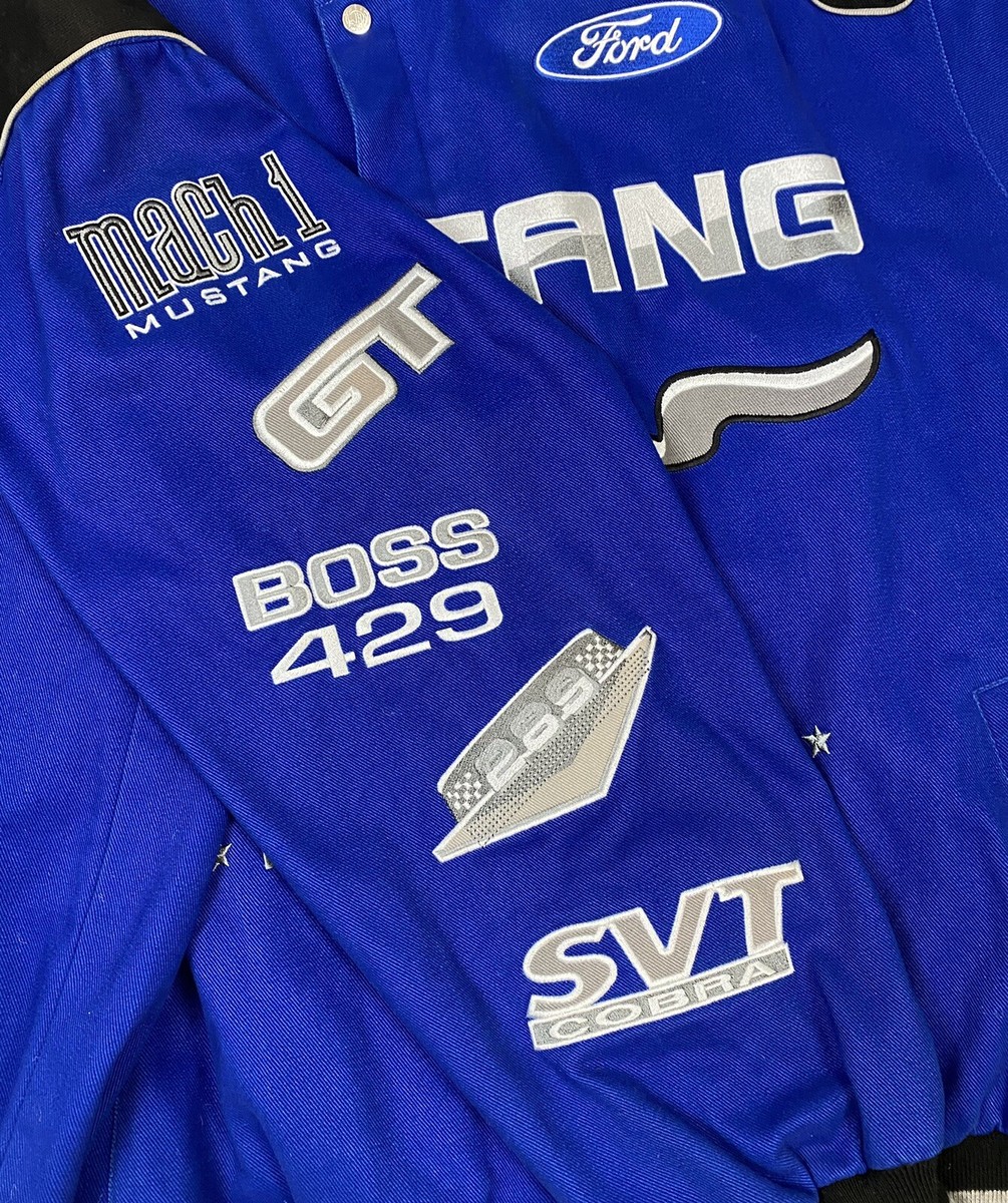 VTG Ford Mustang 40th Anniversary Embroidered Jacket Mens VTG Ford Mustang 40th Anniversary Embroidered Jacket Mens