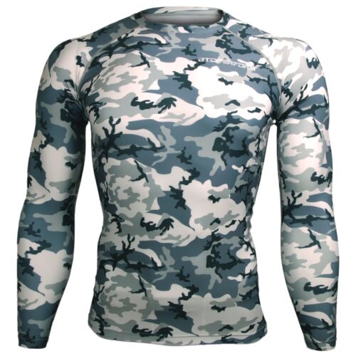 BTOPERFORM Skin Tight Compression Base Layer Under Rash guard MMA Gym S-3 - Picture 4 of 44