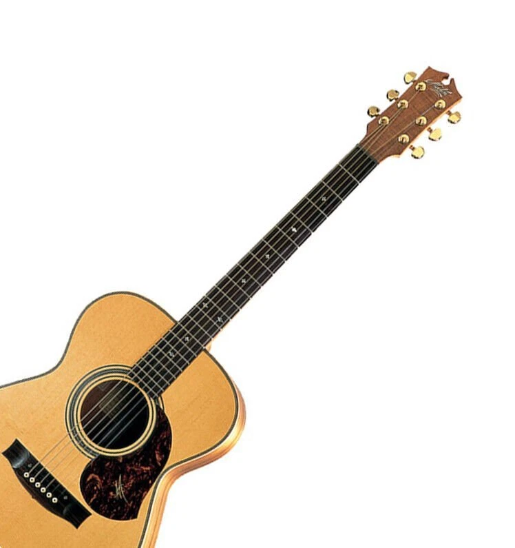 Maton EBG808 Artist Pequeño Todo Sólido Abeto Sitka Madera Negra AP5 Pro Pickup Ecualizador Foto 3 de 4