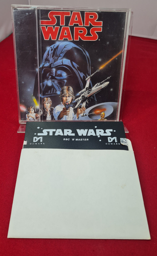 Star Wars Game Acorn BBC 5.25" 1987 DOMARK - Picture 1 of 3