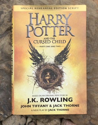 Harry Potter & The Cursed Child First Edition Hardcover Novel. Used. 