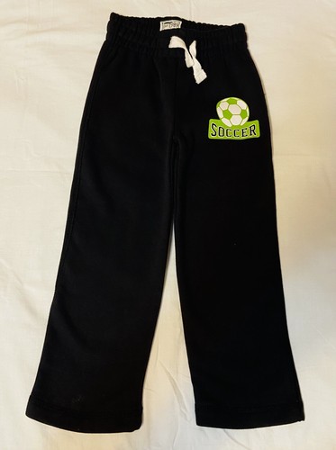 boys sweatpants size 4T Black/Est .1989 