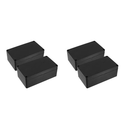  4 PCs ABS Plastic Junction Box Outdoor wasserdichtes Gehäuse für elektrische