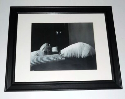 Framed David Lynch Eraserhead ''Creature'' Cult B/W Print in Glass Frame 14'' x 17''