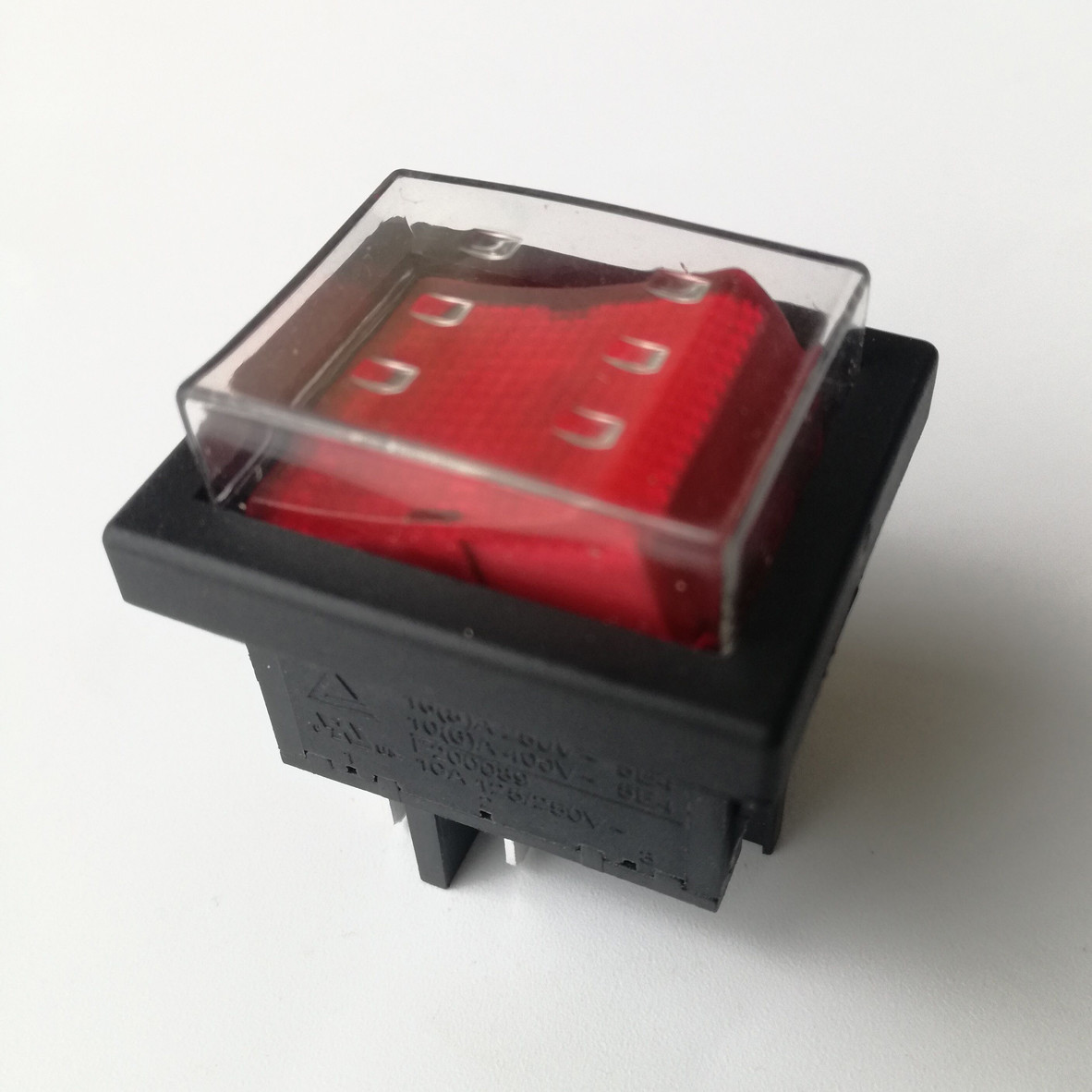 Holy Panda Switches 2Pcs KEDU HY60E 4Pins Push Button Switch ON Off Electric Tool Push-Key Arc Switches For Household Equipment And Industrial Machinery Rocker Switch - Foto 8