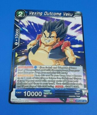 Dragon Ball Super Card Vexing Outcome Veku BT5-037 NM/M 