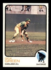 1973 Topps Baseball #456 Dick Green NM/MT *d24