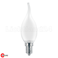 E14 Led Filament WindstoßKerze Matt - Incanto - 4W (= 40W) 3000K GlüHbirne Lampe