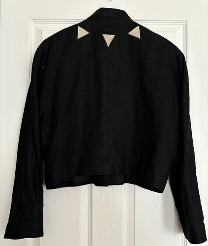 LAUREL by ESCADA VINTAGE 80'S LNEN JACKET AND CULOTTE SKIRT ~ 12 US ~ FAB RETRO - Picture 15 of 22