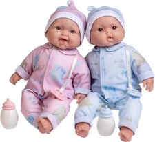 Lindos trajes de búho de cuerpo suave para muñecas gemelas rosa azul tierno para niños de 2 años en adelante
