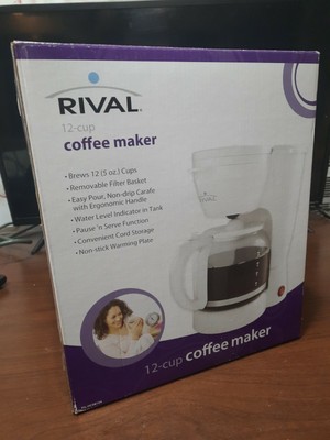RIVAL 12 Cup Coffee Maker | eBay