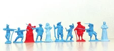 Biplant Toy Soldiers Musketeers And Royal Court Scale 1/32 New Release 2024