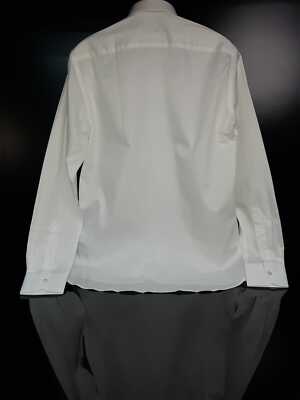 J5065 美品 ゼニア 現行タグ 鹿の子シャツ ホワイト XL ZEGNA Ermenegildo Zegna - J5065 美品 ゼニア 現行タグ 鹿の子シャツ
