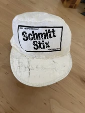 Vintage 1985 Schmitt Stix Skateboard OG Painters Cap Rare Vision Street Wear Hat