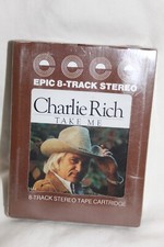 NEW Charlie Rich SEALED 8 Track TAPE Take Me EA 34444