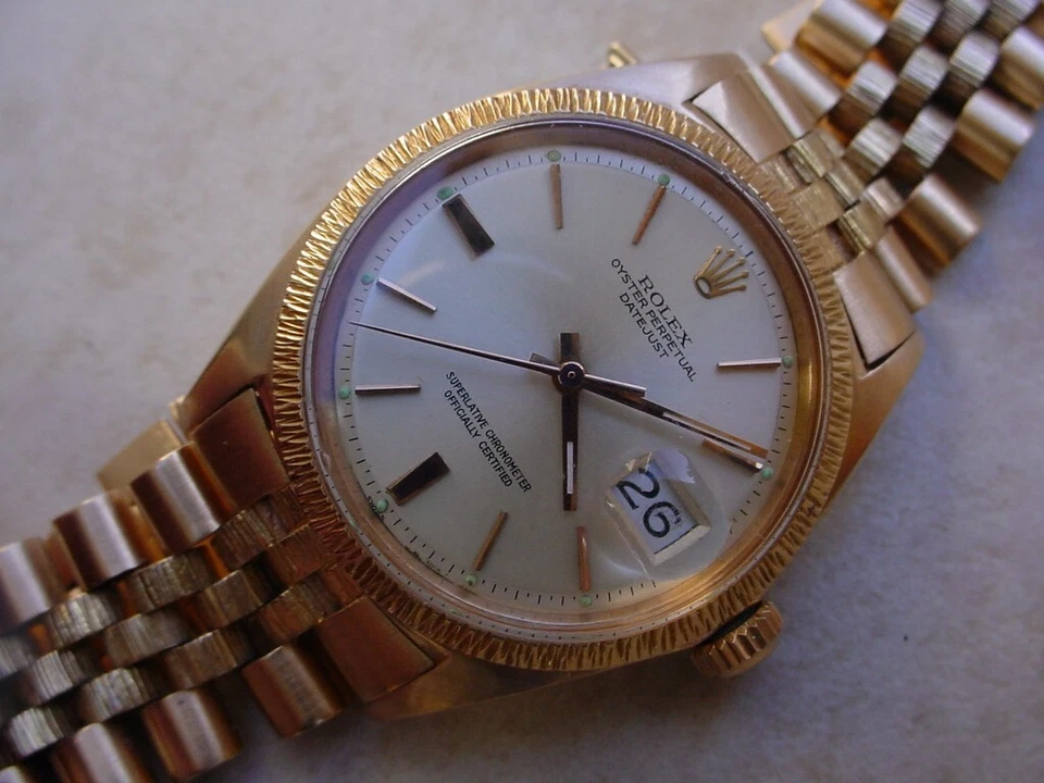 Very RARE Rose Gold Rolex Datejust 1607 The ONLY ONE Offered ANYWHERE! - Image 2 of 4