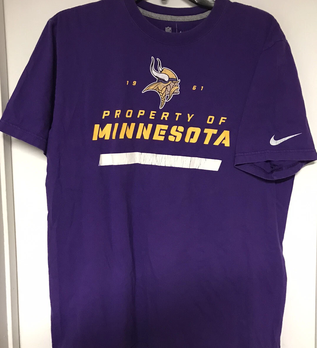 Nike Nfl Minnesota Vikings Logo Tee, Nfl