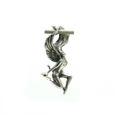 Handmade Sterling Silver Pendant Hallmarked 925 Fairy New PE000951 Empress
