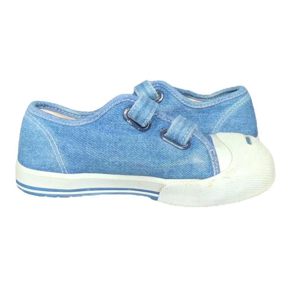 Zapatos de mezclilla vintage de Disney Winnie The Pooh Bear para niños pequeños talla 11 Foto 2 de 4