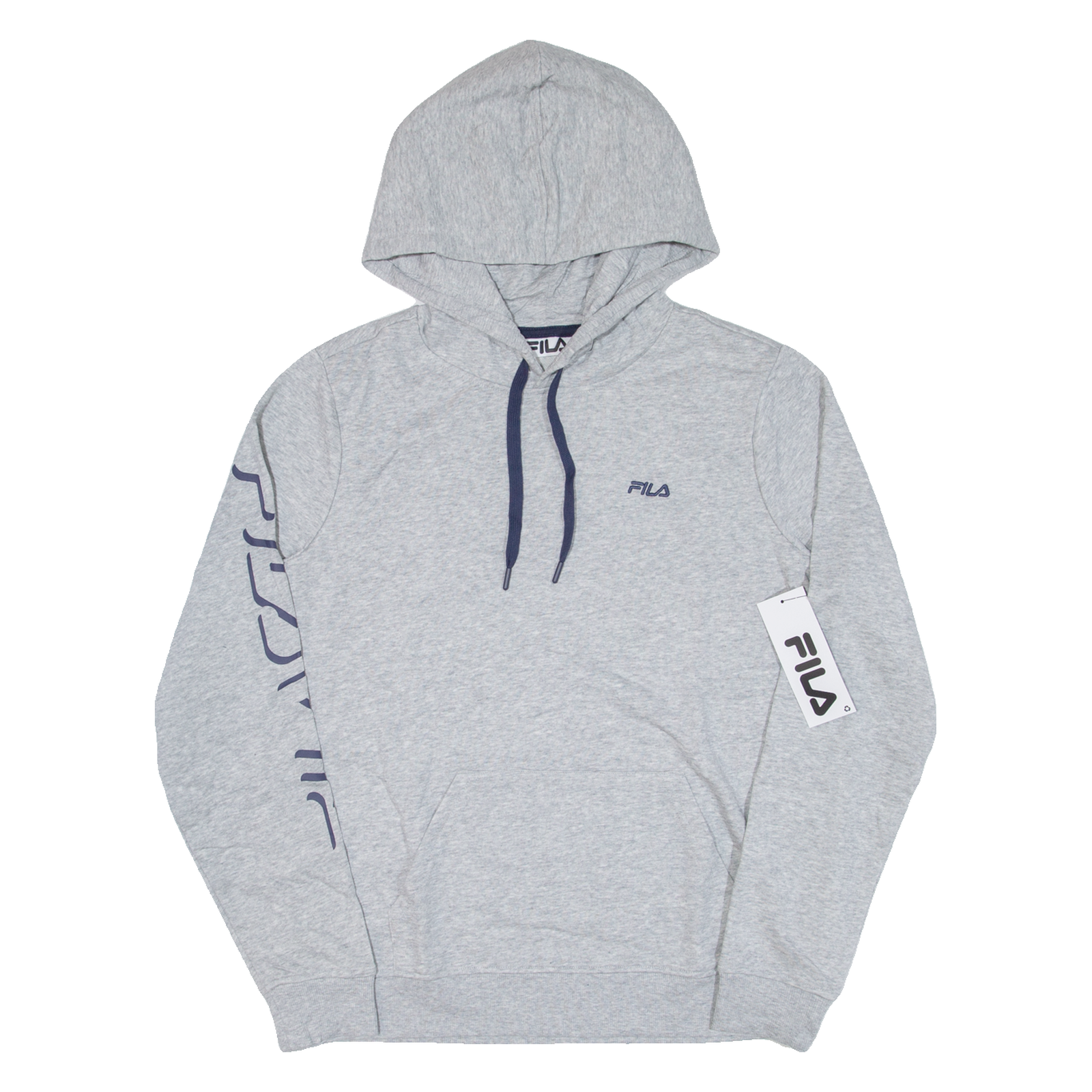 Felpa con cappuccio FILA donna grigia UK 14