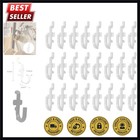 Durable 50pcs Pegboard Hooks with 6mm Diameter for Efficient Tool Storage